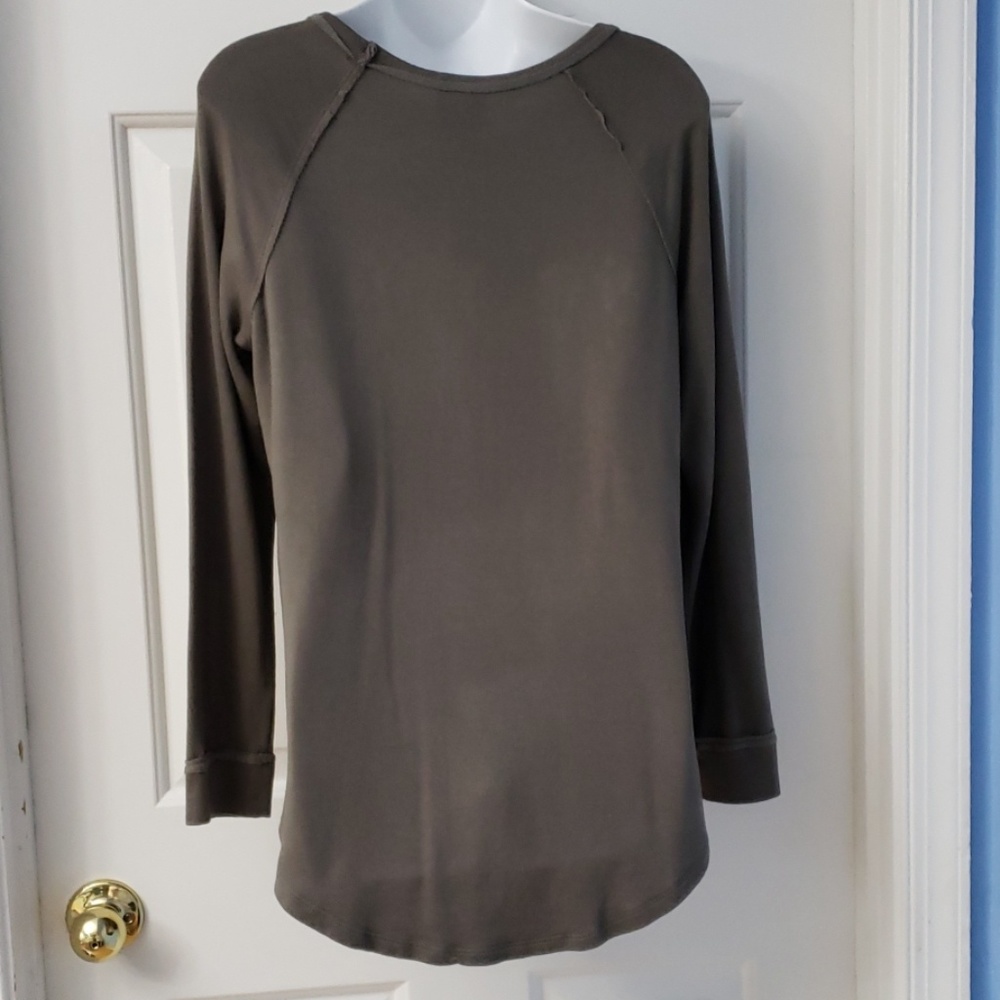 Knox Rose French Terry Floral Top - Picture 2 of 7